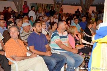 Emotivo pregón de 'Siso' en el inicio de las fiestas de La Viña (Foto Francisco Javier Santana)